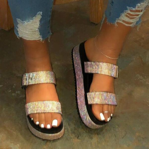 slippers summer women bling ladies fashion crystal slides woman sequined cloth shoes female beach wedges footwear plus size, Black
slippers summer women bling ladies fashion crystal slides woman sequined cloth shoes female beach wedges footwear plus size, Black