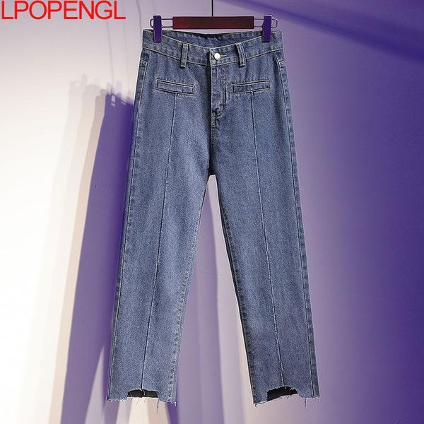 women's jeans spring summer high waist double pocket 2021 casual fashion harajuku wide-leg trousers stitching cotton y2k, Blue
women's jeans spring summer high waist double pocket 2021 casual fashion harajuku wide-leg trousers stitching cotton y2k, Blue