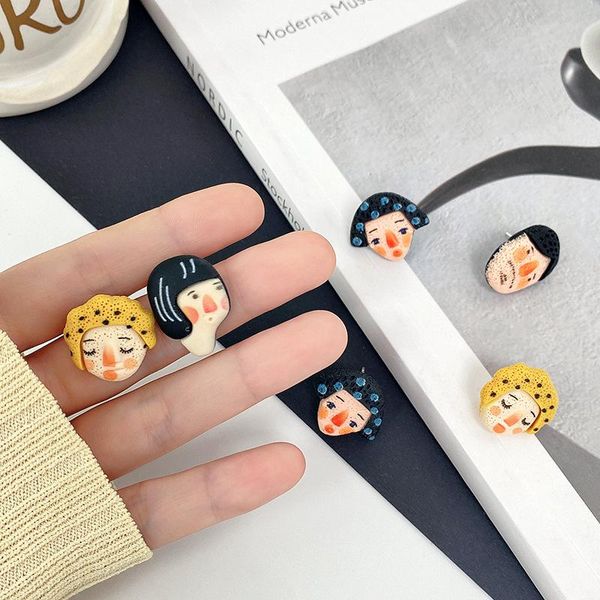 stud 2021 japan style girls earrings asymmetry fashion jewelry for women personality oorbellen earings, Golden;silver
stud 2021 japan style girls earrings asymmetry fashion jewelry for women personality oorbellen earings, Golden;silver