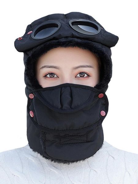 winter ski hat with face cover warm trapper glasses for skiing, snowboarding, skating, camping, hiking or any outdoor cycling caps & masks, Black
winter ski hat with face cover warm trapper glasses for skiing, snowboarding, skating, camping, hiking or any outdoor cycling caps & masks, Black