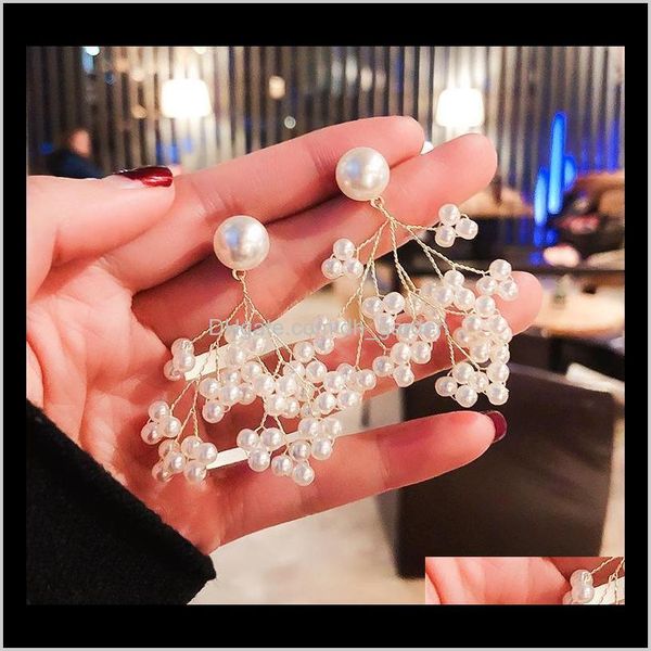 drop delivery 2021 japan and south korea fashion jewelry hand-woven pearl branch earrings elegant white wedding party for women dangle & cha, Silver
drop delivery 2021 japan and south korea fashion jewelry hand-woven pearl branch earrings elegant white wedding party for women dangle & cha, Silver
