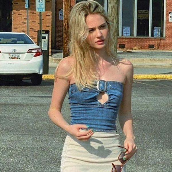 women's tanks & camis y2k halter crop strap hollow out blue denim streetwear vintage vest sleeveless aesthetics cyber accessories, White
women's tanks & camis y2k halter crop strap hollow out blue denim streetwear vintage vest sleeveless aesthetics cyber accessories, White