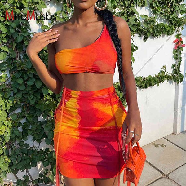 mhcmbsbs 2 piece sets womens tie dye outfits one shoulder backless crop + bandage lace up mini skirts summer set 210517, White
mhcmbsbs 2 piece sets womens tie dye outfits one shoulder backless crop + bandage lace up mini skirts summer set 210517, White
