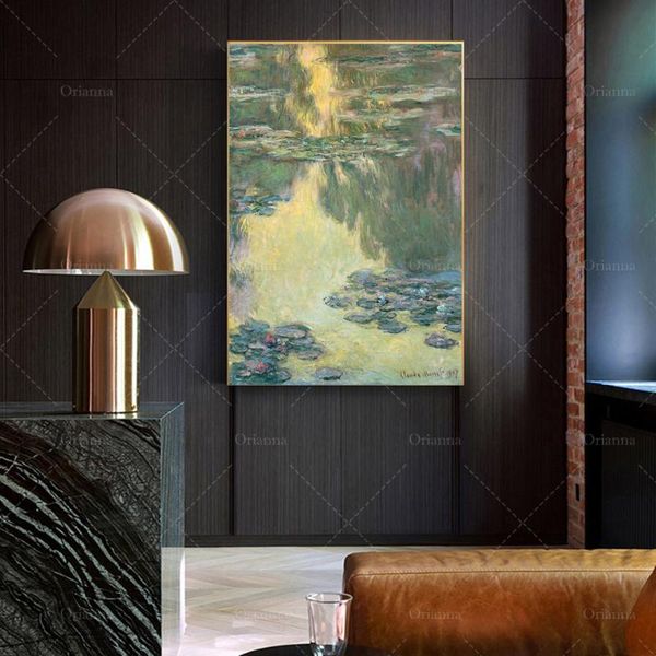 paintings claude monet print, waterlilies, 1907, poster, modern art, art poster gift idea - wall print
paintings claude monet print, waterlilies, 1907, poster, modern art, art poster gift idea - wall print