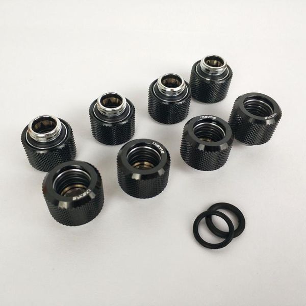 8pcs/lot hard tube fitting od12mm hand compression g1/4' 4 layer seal ring use for pmma/petg rigidity l12 fans & coolings
8pcs/lot hard tube fitting od12mm hand compression g1/4' 4 layer seal ring use for pmma/petg rigidity l12 fans & coolings