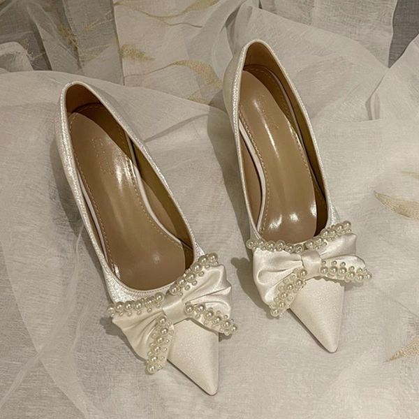 dress shoes women pumps 2021 thin high heels pointed toe fashion female string bead butterfly-knot slip-on ladies, Black
dress shoes women pumps 2021 thin high heels pointed toe fashion female string bead butterfly-knot slip-on ladies, Black
