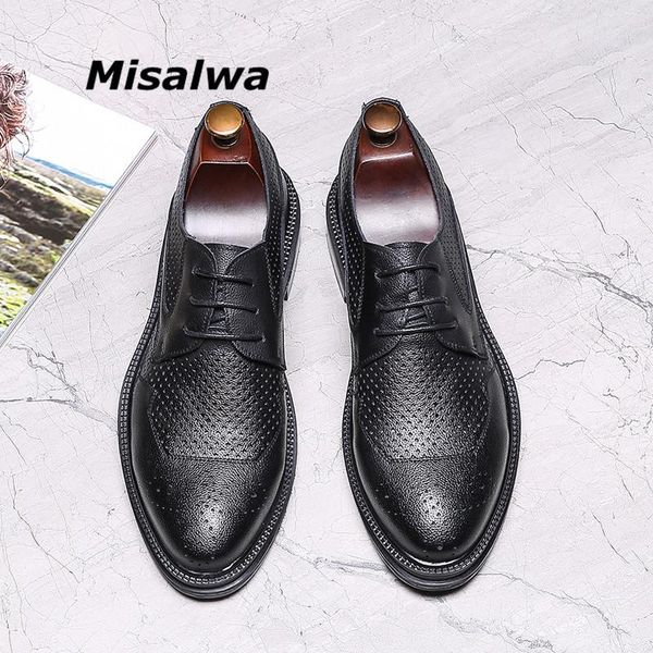 dress shoes misalwa summer hollow out men oxford italian carved office gentleman genuine leather salesman 38-45, Black
dress shoes misalwa summer hollow out men oxford italian carved office gentleman genuine leather salesman 38-45, Black