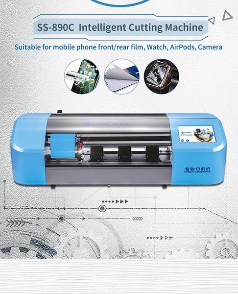 cell phone repairing tools sunshine ss-890c cutting machine intelligent precision lcd screen glass protect film
cell phone repairing tools sunshine ss-890c cutting machine intelligent precision lcd screen glass protect film