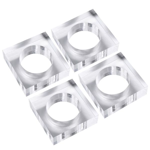 napkin rings 4pcs acrylic square decorative holders for wedding banquet party dinner table decoration (transparent )
napkin rings 4pcs acrylic square decorative holders for wedding banquet party dinner table decoration (transparent )