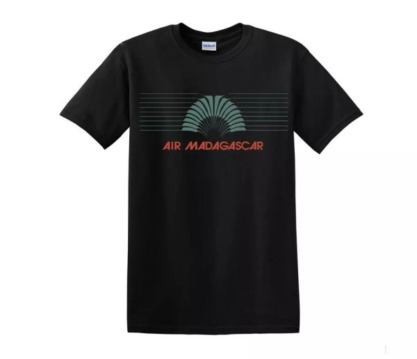 Air Madagascar Tee Shirt Antananarivo Transport Operator Air Travel T-shirt, White;black
Air Madagascar Tee Shirt Antananarivo Transport Operator Air Travel T-shirt, White;black