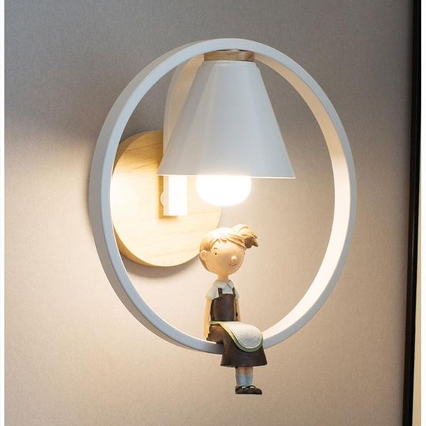 modern minimalist wall lamp living room bedroom creative resin doll nordic lamps e27 bedside decor luminaire
modern minimalist wall lamp living room bedroom creative resin doll nordic lamps e27 bedside decor luminaire