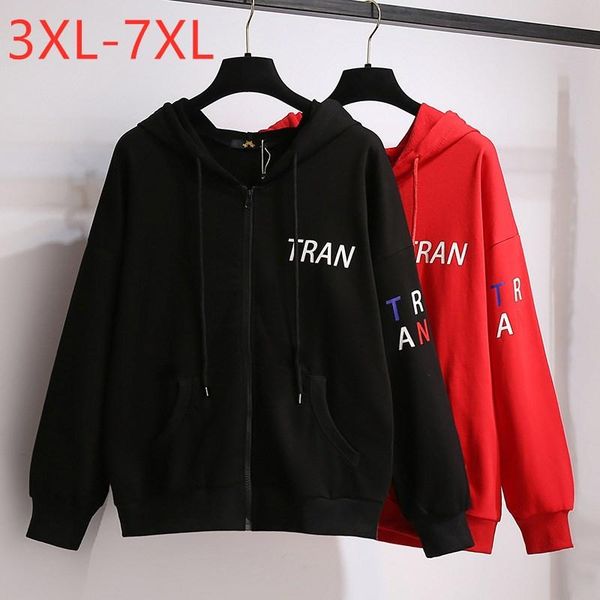 plus size outerwear & coats 2021 spring autumn hoodie jacket for women large loose black red cotton pocket zipper coat 7xl
plus size outerwear & coats 2021 spring autumn hoodie jacket for women large loose black red cotton pocket zipper coat 7xl