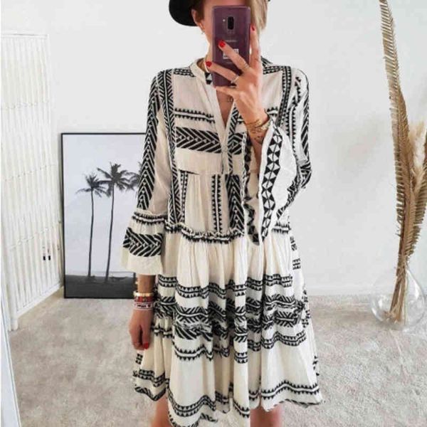women casual dress summer bodycon dress mini dress fashion print bohemian lady v-neck beach style dresses plus size 210515, Black;gray
women casual dress summer bodycon dress mini dress fashion print bohemian lady v-neck beach style dresses plus size 210515, Black;gray
