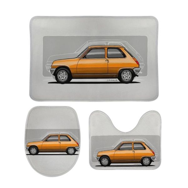 bath mats renault 5 orange 3pcs bathroom set non-slip mat water absorption carpet for home decor cinq car cl
bath mats renault 5 orange 3pcs bathroom set non-slip mat water absorption carpet for home decor cinq car cl