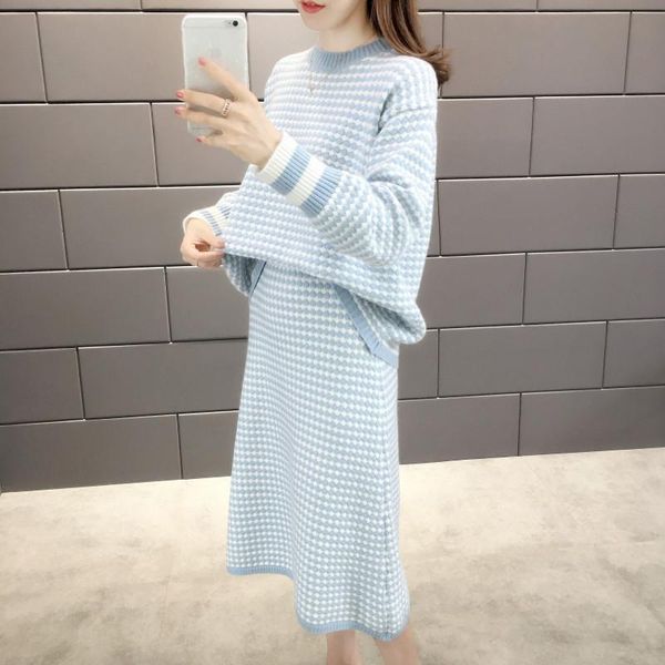 casual dresses 2021 fashion women spring autumn sweater dress two pieces pullovers, Black;gray
casual dresses 2021 fashion women spring autumn sweater dress two pieces pullovers, Black;gray
