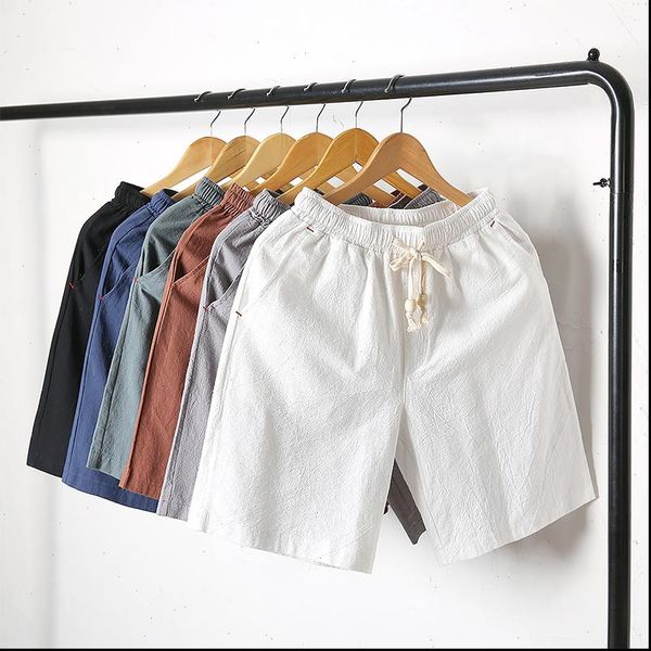 womens shorts summer linen women plus size cotton short pants elastic waist knee length with pockets m 5xl, White;black
womens shorts summer linen women plus size cotton short pants elastic waist knee length with pockets m 5xl, White;black