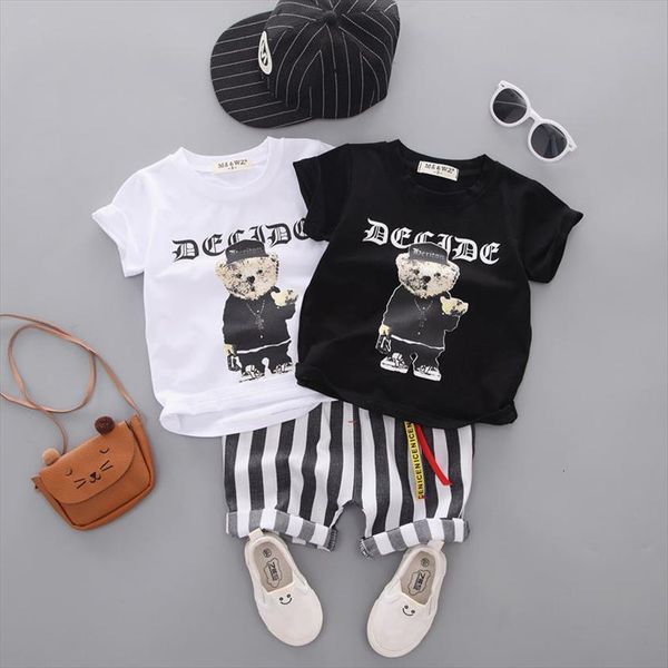 baby summer clothing toddler children boy short sleeve printing bear t shirt pants fashion infant clothes set tracksuit, White
baby summer clothing toddler children boy short sleeve printing bear t shirt pants fashion infant clothes set tracksuit, White