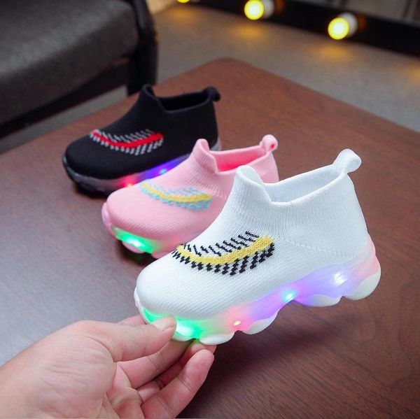 athletic & outdoor running breathable sport shoes baby gilrs boys led glow kids flying knit feather sneakers casual walking, Black
athletic & outdoor running breathable sport shoes baby gilrs boys led glow kids flying knit feather sneakers casual walking, Black