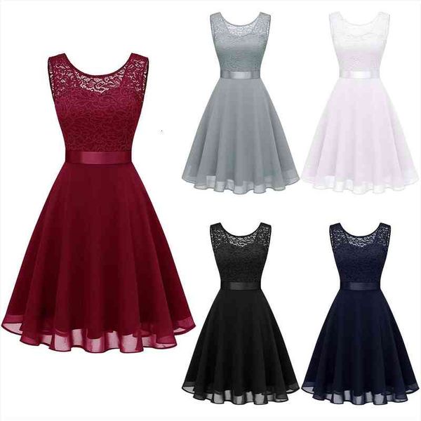 solid lace splice round neck women dresses sleeveless loose belt formal hepburn 50s 60s retro swing vintage, Black;gray
solid lace splice round neck women dresses sleeveless loose belt formal hepburn 50s 60s retro swing vintage, Black;gray