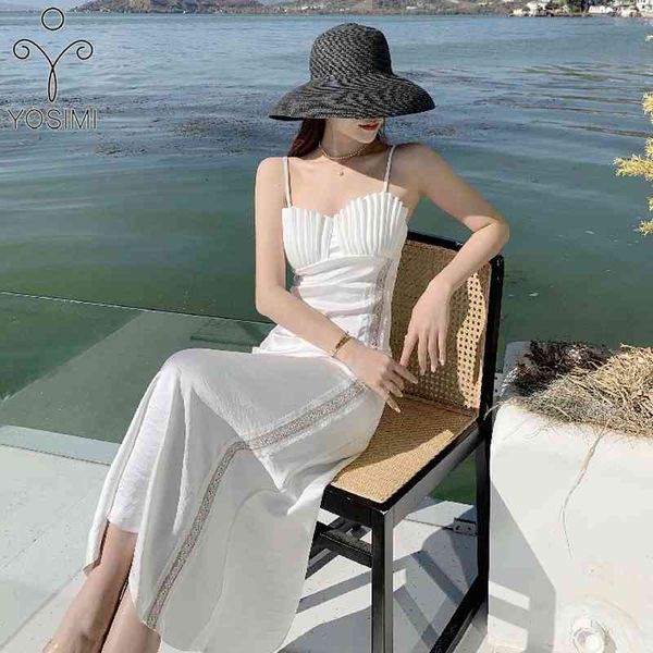 yosimi white long women dress summer strapless sleeveless fit and flare backless evening party dresses elegant 210604, Black;gray
yosimi white long women dress summer strapless sleeveless fit and flare backless evening party dresses elegant 210604, Black;gray