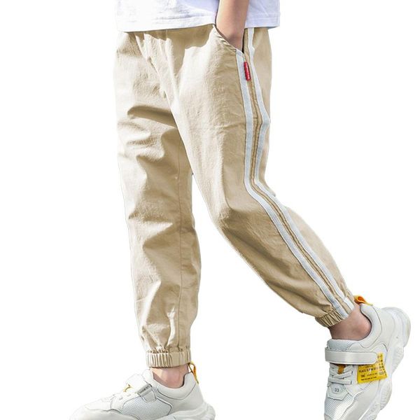 trousers kids boys sports pants fashion casual loose anti-mosquito solid color elastic waistband cotton children long, Blue
trousers kids boys sports pants fashion casual loose anti-mosquito solid color elastic waistband cotton children long, Blue