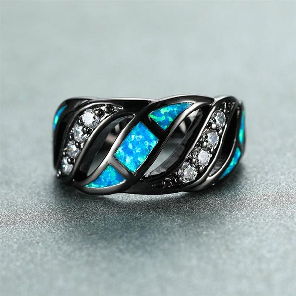 wedding rings boho female small white stone ring vintage 14kt black gold cross for women promise blue fire opal engagement, Slivery;golden
wedding rings boho female small white stone ring vintage 14kt black gold cross for women promise blue fire opal engagement, Slivery;golden
