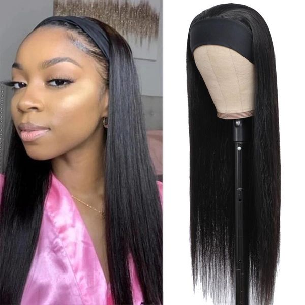 synthetic wigs daiqi headband wig silky straight for black women heat resistant fiber natural long daily party cosplay
synthetic wigs daiqi headband wig silky straight for black women heat resistant fiber natural long daily party cosplay