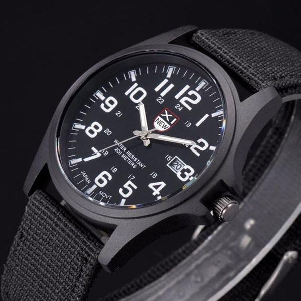 wristwatches men date quartz watch rgio militar canvas strap sports analog clo men's wrist watches masculino, Slivery;brown
wristwatches men date quartz watch rgio militar canvas strap sports analog clo men's wrist watches masculino, Slivery;brown