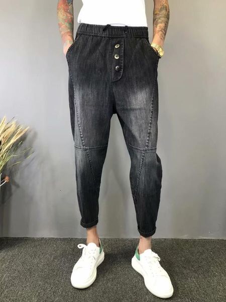 men's jeans men stretchy multi-pocket skinny pocket zipper pencil pants fashion casual trousers hip hop sweatpants dqkm, Blue
men's jeans men stretchy multi-pocket skinny pocket zipper pencil pants fashion casual trousers hip hop sweatpants dqkm, Blue