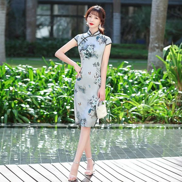 arrival chinese elegant floral cheongsam spring summer improved vestido women's fashion costume plus size 3xl ethnic clothing, Red
arrival chinese elegant floral cheongsam spring summer improved vestido women's fashion costume plus size 3xl ethnic clothing, Red