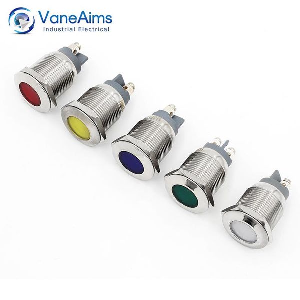 19mm signal led metal indicator light with screw interface blue green red white yellow pilot lamp 12v 24v 220v smart home control
19mm signal led metal indicator light with screw interface blue green red white yellow pilot lamp 12v 24v 220v smart home control