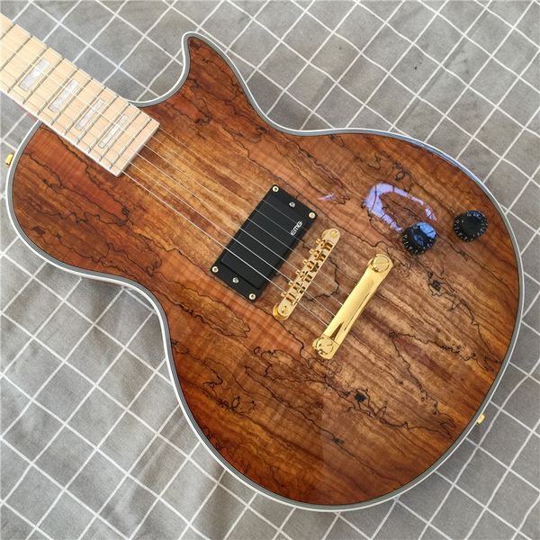 custom high-quality electric guitar, natural wood color, maple fingerboard. gold parts, no position switch
custom high-quality electric guitar, natural wood color, maple fingerboard. gold parts, no position switch