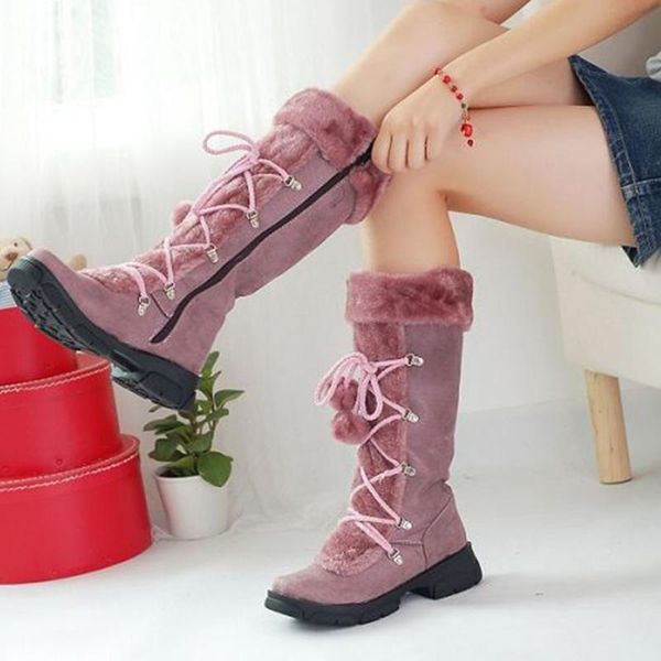 boots women fur ladies winter shoes woman zipper casual knee keep warm snow black big size 35-46
boots women fur ladies winter shoes woman zipper casual knee keep warm snow black big size 35-46