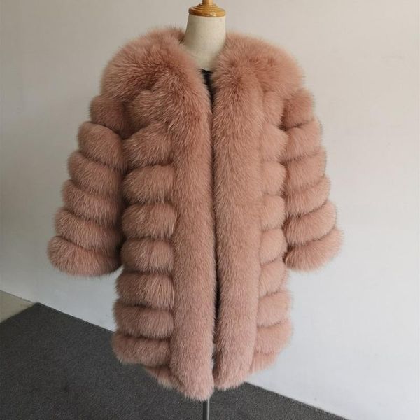 women's fur & faux fashion women ladies genuine coat real 100% natural winter parka jacket outwear mid long, Black
women's fur & faux fashion women ladies genuine coat real 100% natural winter parka jacket outwear mid long, Black