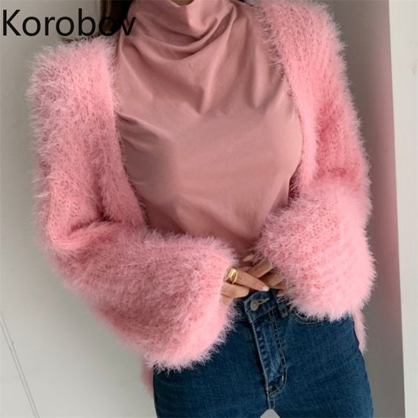 korobov new autumn winter korean sweater vintage elegant office lady female sueter mujer mohair cardigans 210430, White
korobov new autumn winter korean sweater vintage elegant office lady female sueter mujer mohair cardigans 210430, White