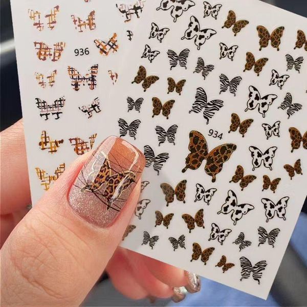 stickers & decals leopard butterfly design 3d nail art adshive autumn winter slider tip manicuring decoration accesso, Black
stickers & decals leopard butterfly design 3d nail art adshive autumn winter slider tip manicuring decoration accesso, Black