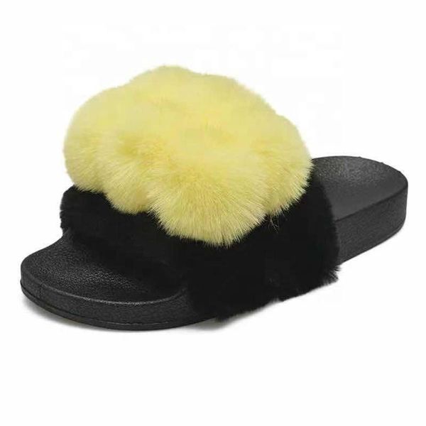 lovely fluffy band platform slippers fur ball ornament women sandals outside women's slides shoes thick sole large size 43, Black
lovely fluffy band platform slippers fur ball ornament women sandals outside women's slides shoes thick sole large size 43, Black