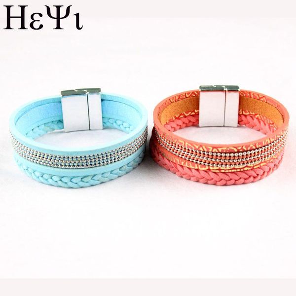 cuff multi-layer korean velvet hand-knitted jewelry multi-color bead chain inlaid magnet buckle bracelet wholesale, White
cuff multi-layer korean velvet hand-knitted jewelry multi-color bead chain inlaid magnet buckle bracelet wholesale, White