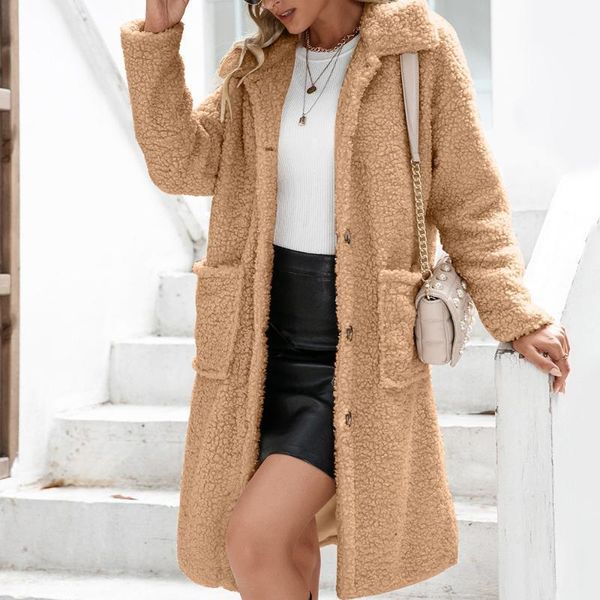 women's trench coats button up women jacket winter turn down collar loose overcoat long sleeve warm coat parka female cardigan outwear, Tan;black
women's trench coats button up women jacket winter turn down collar loose overcoat long sleeve warm coat parka female cardigan outwear, Tan;black
