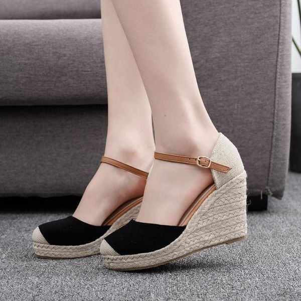 dress shoes 2021 spring and summer mary jane wedge sandals round head waterproof platform high-heeled fashion large size single women, Black
dress shoes 2021 spring and summer mary jane wedge sandals round head waterproof platform high-heeled fashion large size single women, Black