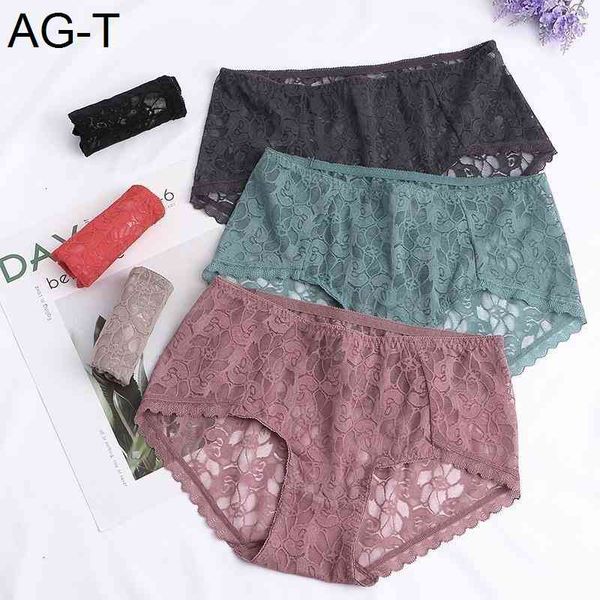 autumn and winter 2021 lace pure cotton bottom women's underwear middle waist soft mesh breathable traceless briefs, Black;pink
autumn and winter 2021 lace pure cotton bottom women's underwear middle waist soft mesh breathable traceless briefs, Black;pink