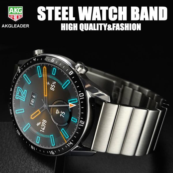 watch bands akgleader est metal steel band for huawei gt 1 2e 46mm strap samsung galaxy 3 45mm gear s3 watchband, Black;brown
watch bands akgleader est metal steel band for huawei gt 1 2e 46mm strap samsung galaxy 3 45mm gear s3 watchband, Black;brown