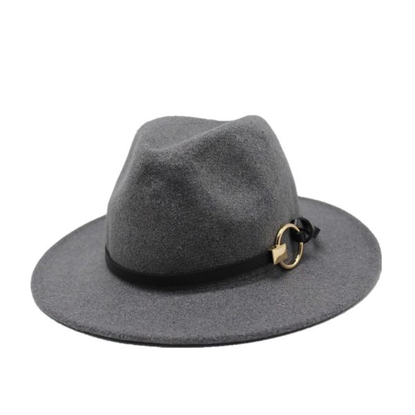 berets ozyc fashion wool women outback gold circle fedora hat for winter autumn elegantlady floppy cloche wide brim jazz caps cfu5, Blue;gray
berets ozyc fashion wool women outback gold circle fedora hat for winter autumn elegantlady floppy cloche wide brim jazz caps cfu5, Blue;gray