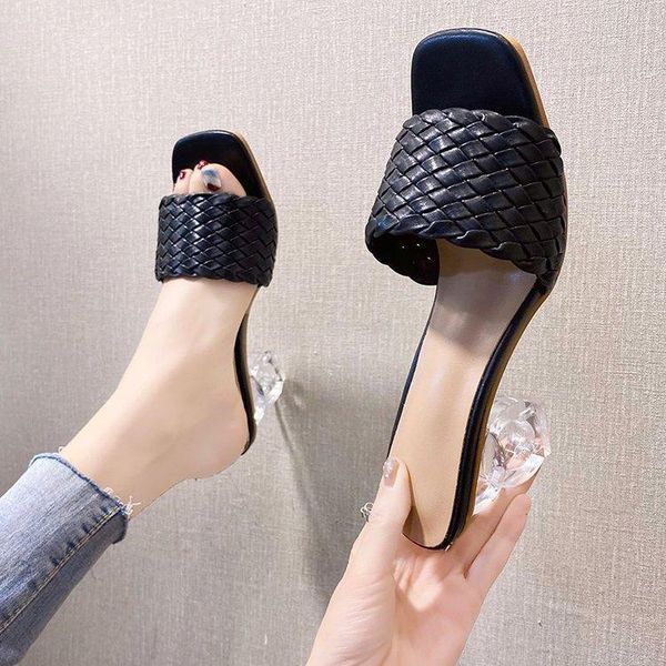 2021transparent high heels women square toe sandals summer shoes woman clear pumps wedding slippers, Black
2021transparent high heels women square toe sandals summer shoes woman clear pumps wedding slippers, Black