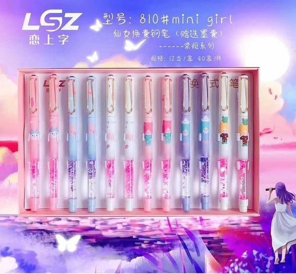 fountain pens love the word fairy quicksand pen creative crystal liquid ink pouch student cartoon stationery supplies set
fountain pens love the word fairy quicksand pen creative crystal liquid ink pouch student cartoon stationery supplies set
