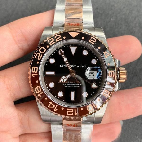 wristwatches brand rlx mens watch automatic watches gmt stainless steel blue red ceramic sapphire glass 40mm men wrist, Slivery;brown
wristwatches brand rlx mens watch automatic watches gmt stainless steel blue red ceramic sapphire glass 40mm men wrist, Slivery;brown