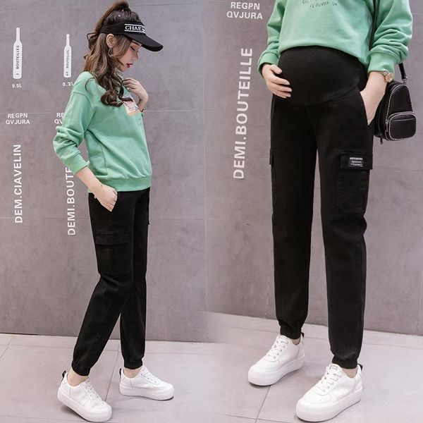 maternity bottoms cotton nursing pants for pregnant women trousers military sweatpants high waist pocket pregnancy streetwear, White
maternity bottoms cotton nursing pants for pregnant women trousers military sweatpants high waist pocket pregnancy streetwear, White