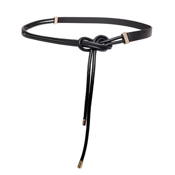 belts women's belt pure sheepskin thin ladies leather all-match knotted decorative small with dress shirt luxury designer, Black;brown
belts women's belt pure sheepskin thin ladies leather all-match knotted decorative small with dress shirt luxury designer, Black;brown