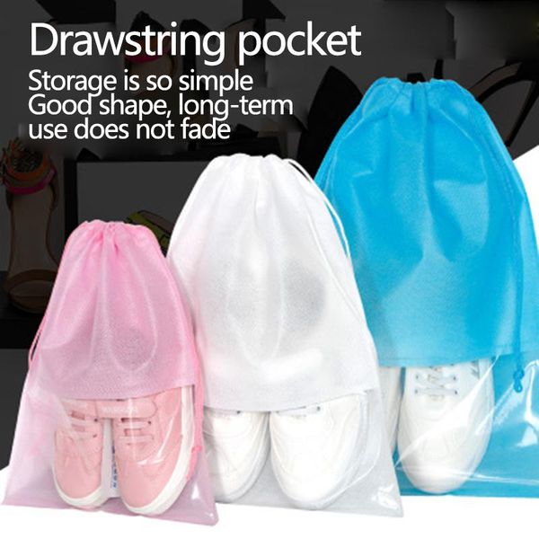 storage bags blank non-woven slipper drawstring pocket transparent sandal bag dustproof packaging bag, household convenient convenien
storage bags blank non-woven slipper drawstring pocket transparent sandal bag dustproof packaging bag, household convenient convenien