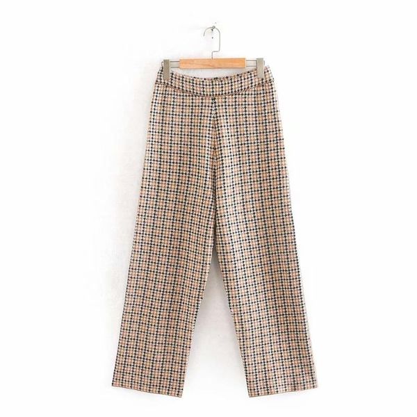 women's pants & capris simple plaid knit 2021 autum-winter female stylish straight leisure suit elegant long to the ankle girl pant, Black;white
women's pants & capris simple plaid knit 2021 autum-winter female stylish straight leisure suit elegant long to the ankle girl pant, Black;white